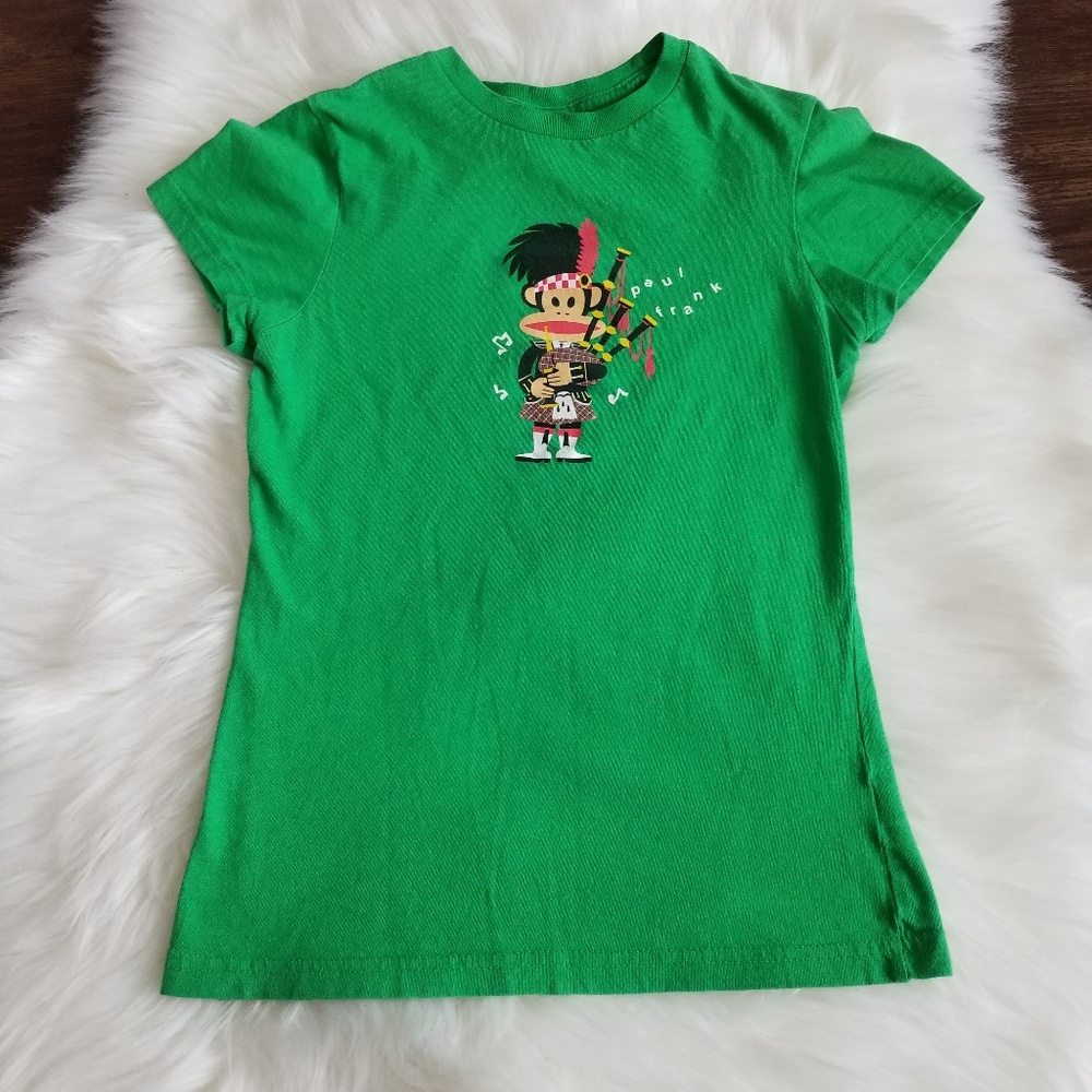 Paul Frank  green tshirt size xs